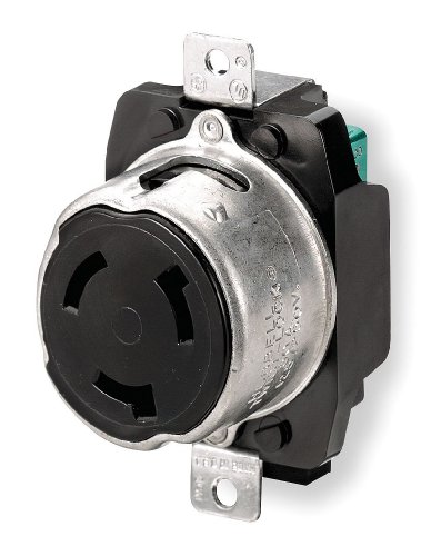 Hubbell 50A 125V Locking Receptacle 3P