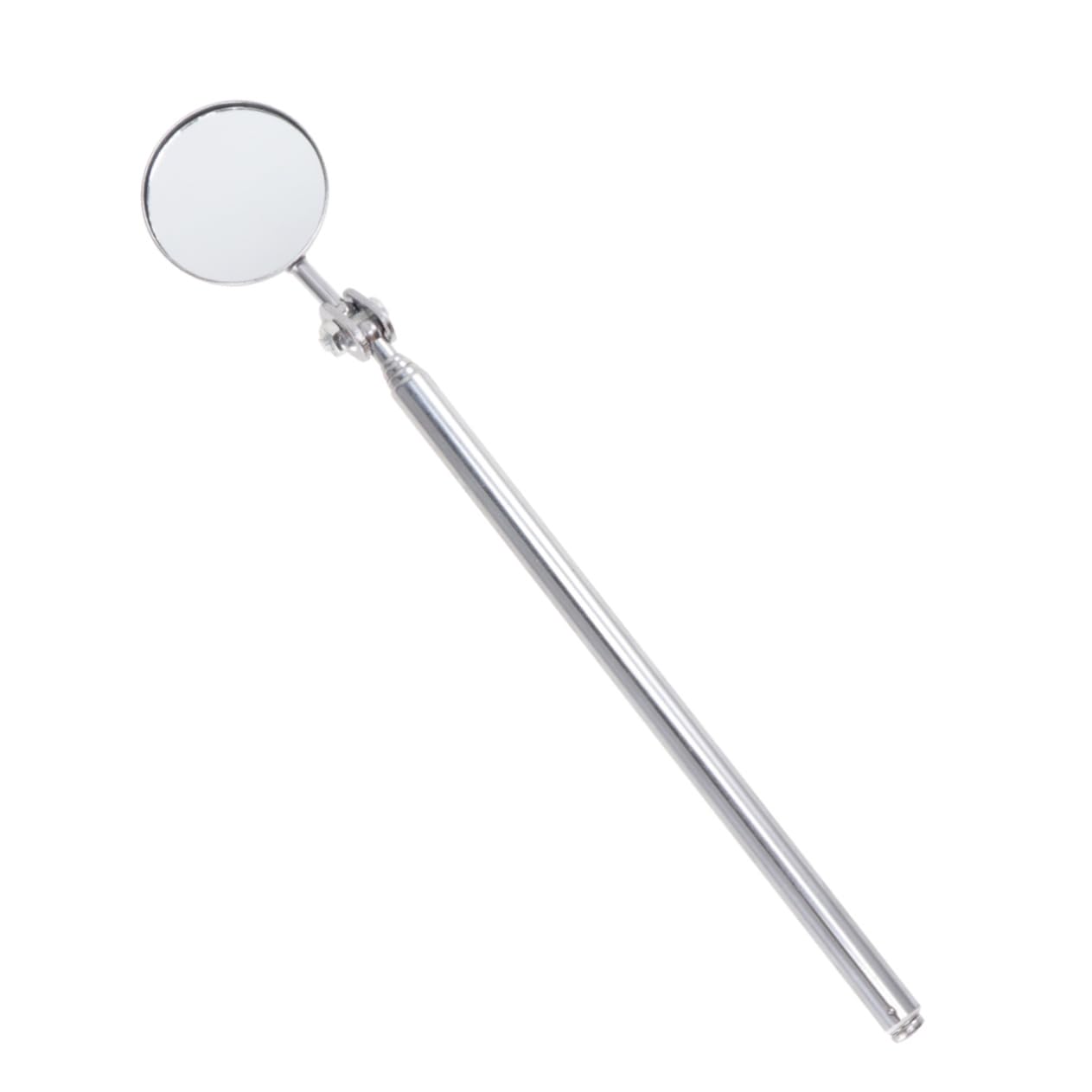 PRETYZOOM Telescopic Inspection Mirror 30mm Multi-use Auto ° Rotating Base Chassis Inspection Tool