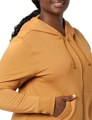 Image of Amazon Essentials Women's Midweight Fleece Full-Zip Hoodie with Drawstring (Available in Plus Size)