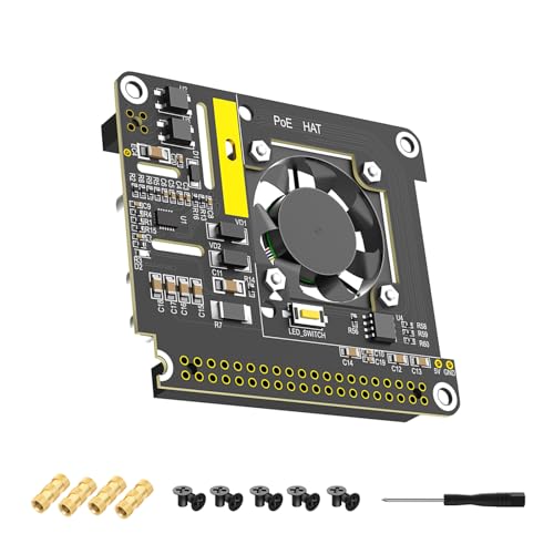 Alimentation PC via Ethernet instable ? Intégrez cette carte GPIO PoE HAT
