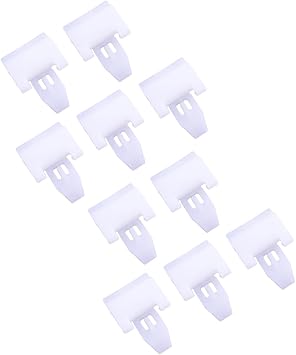 20Pcs Door Molding Belt Glass Seal Clips Window Weatherstrip Exterior Outer Retaining Clip Fastener Retainer Compatible for Toyota Land Cruiser FJ60 FJ62 HJ60 Landcruiser 60 70 Series