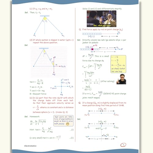 Image of PW SKC Physics Crush Class 12 (English Edition) Handwritten Format Notes By Saleem Sir For JEE and NEET Exams | From Basic to JEE Advanced via JEE / NEET