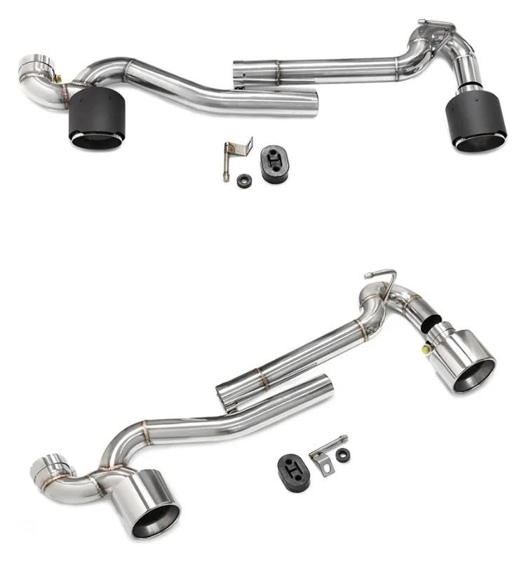 Punta de escape doble para BMW E90 para renovar el coche 4
