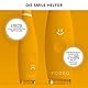 FOREO ISSA mini 3 Mango Tango, Elektrische 4-in-1-Schallzahnbürste, medizinisches Silikon und PBT-Polymerborsten, austauschbarer Bürstenkopf, 265 Anwendungen/USB-Ladung, 2 Jahre Garantie