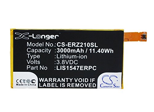 CS-ERZ210SL Batterie 3000mAh compatibile con [Sony...