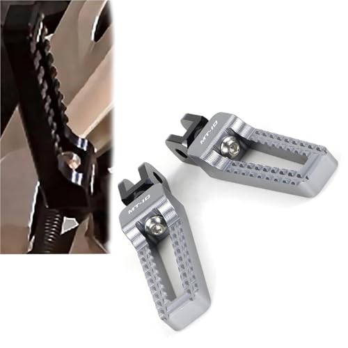 �o�C�N���i �o�C�N�p���A�t�b�g�y�O �ɓK�����郄�}�n MT-10 SP 2017-2022 2021 2020 2019 2018 �y�_���y�O �t�b�g���X�g �A�N�Z�T���[(Gray)