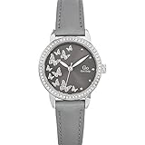Pulsera cuero GO Girl Only 698604 – Reloj para Mujer – Cuarzo Analógico – Esfera Gris – Pulsera Cuero Gris