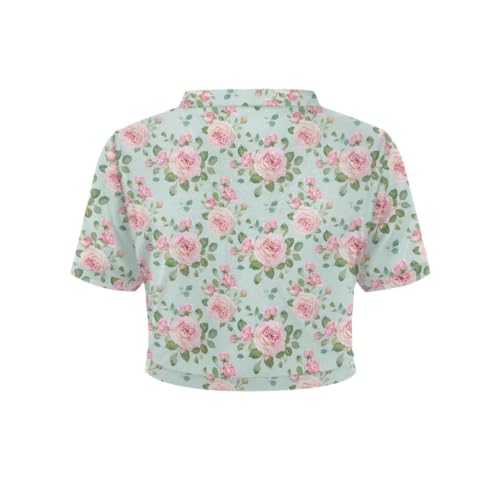 Image of Womens Short Sleeve Cardigans Lightweight Summer Cardigan Trendy Bolero Shrug Cute Floral Cardigan Sheer Bolero
