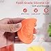 4 Pcs Silicone Lid Fit for Netany 16OZ Drinking Glass Cups with a diameter of 2.3