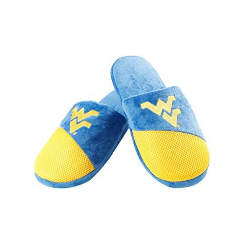 Image of FOCO Oklahoma Sooners NCAA Mens Team Logo Staycation Slippers