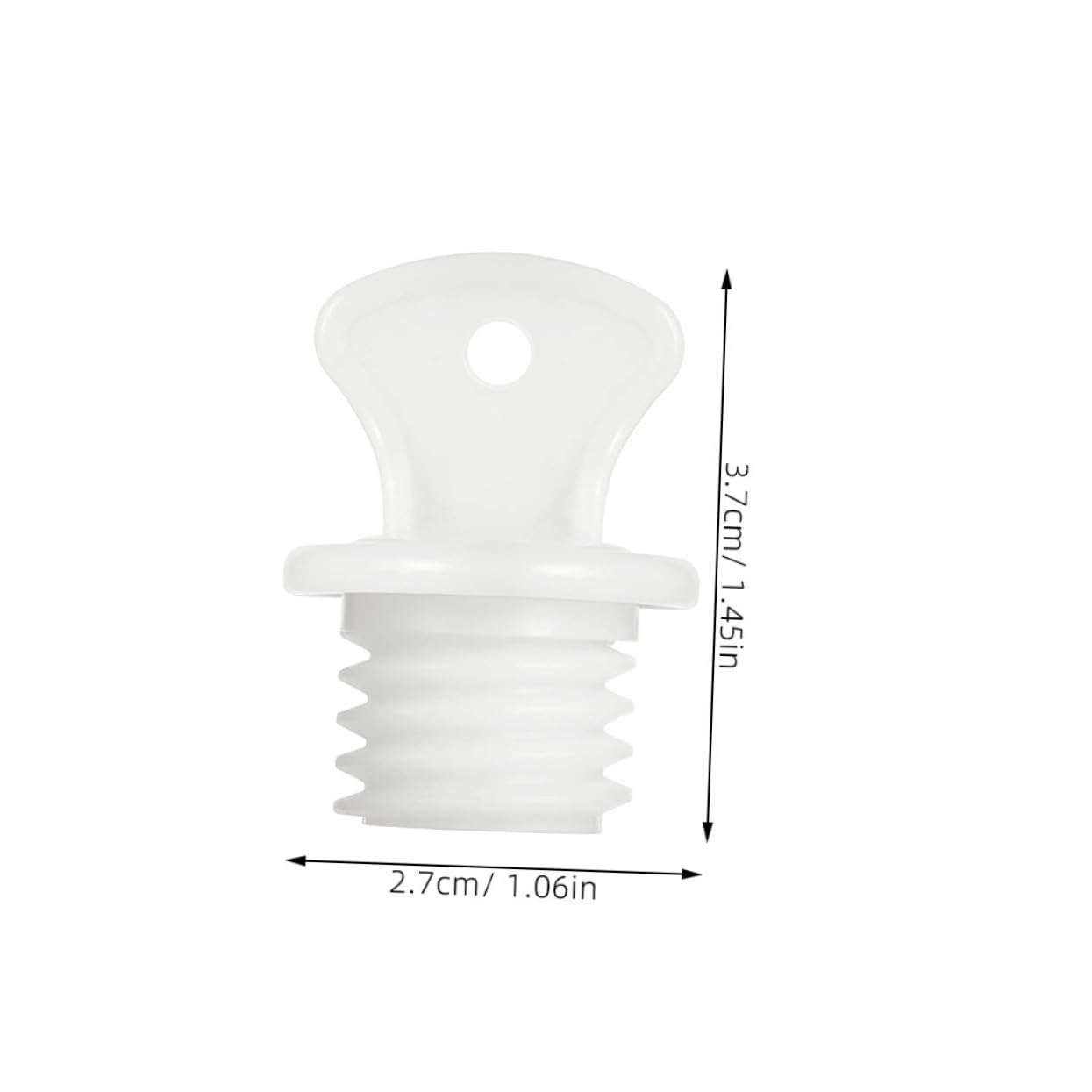 NOLITOY 4pcs Rubber Hot Water Bottle Stoppers Leakproof Replacement Caps Hot Water Bags Anti Leak Plugs Accessories for Home Travel Sealing Stoppers