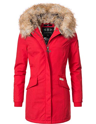 Preisvergleich Produktbild Navahoo Damen Winterjacke Winterparka Cristal Rot Gr. S