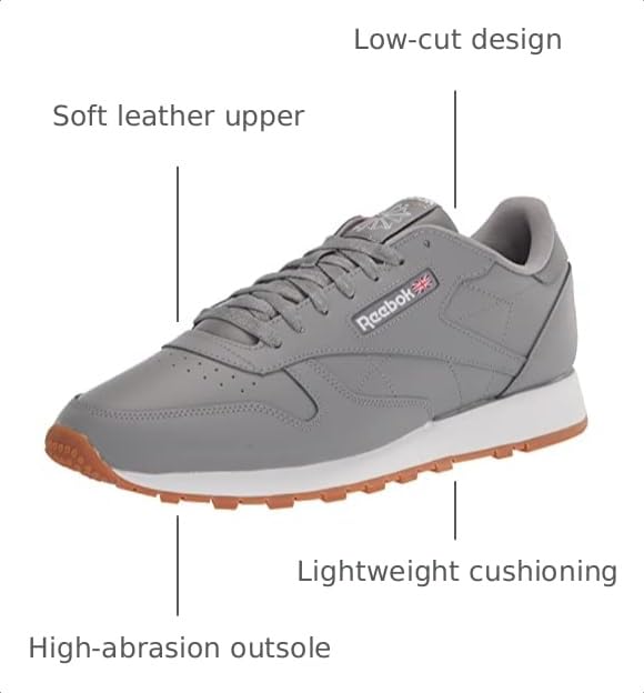 Image of Reebok Court Advance Sneakers for Men - Casual Tennis Mens Shoes Size 6 to 15