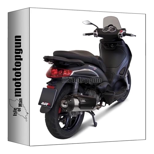 Échappement Mivv homologué Piaggio Beverly Tourer 250 acier