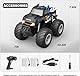 Ferngesteuertes Auto 4WD RC Auto 1:16 Hochgeschwindigkeits RC Monster Truck 2,4 GHz Rennwagen Wasserdicht Geländewagen Auto Spielzeug Geschenk für Erwachsene und Kinder ab 6 8 10 Jahre