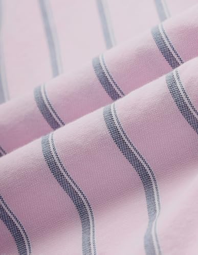 Image of U.S. Polo ASSN. Striped Regular Fit Cotton Shirts for Men - 100% Cotton, Full Sleeve Mens Casual Shirts