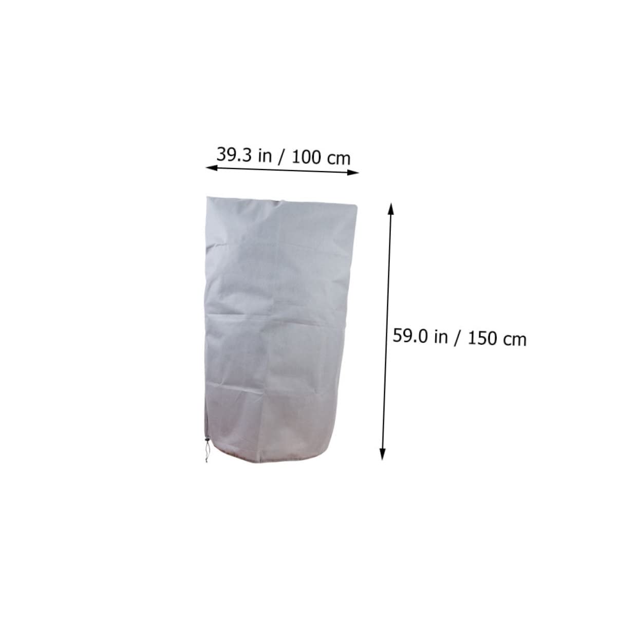 CAXUSD Winter Shrub Cover Non Woven Frost Protection Bag with Drawstring Plant Protective Cover for Trees Shrubs Flowers Against Frost Storms and Birds