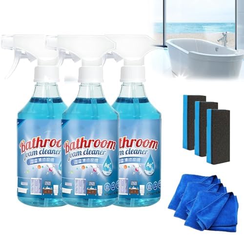 @\C|N[i[ 475ml e Bathroom Foam Cleaner |ptH[ pA łȉ ЂƐ@łꂢɂȂ ȒPɏ XbLƂ ouN[i[ (3)