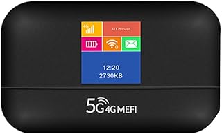 VENEKA PortáTil MiFi Router 4G WiFi 150Mbps 3000 MAh Mifi Modem Car Mobile Wifi Wireless Hotspot com Sim Card Slot e Screen