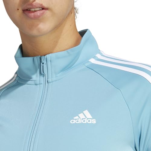 Image of adidas Women's Essentials Warm-Up Slim 3-Stripes Track Jacket