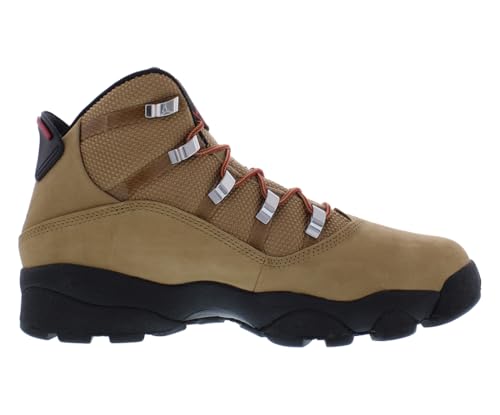 Image of NIKE Men's Jordan Winterized 6 Rings Rocky Tan /Black-Varsity Red (FV3826 202)