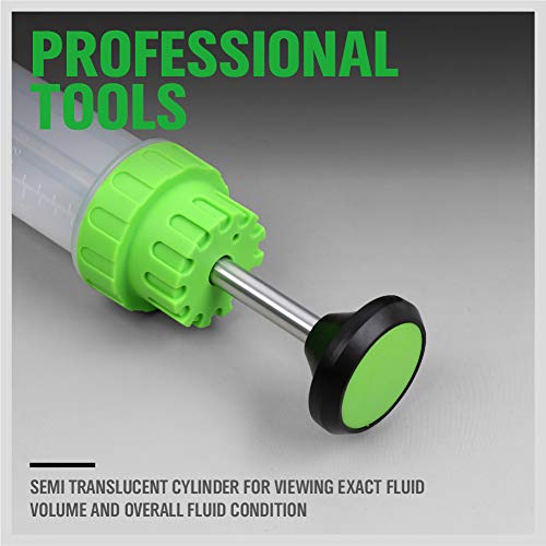 SWANLAKE 200cc Fluid Extractor, Extraction&Fill Pump,Fluid Syringe Pump Manual Suction Vacuum Fuel Car Transfer - Image 8