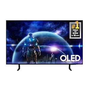 SAMSUNG 42-Inch Class OLED 4K S90D Series HDR Smart TV w/Dolby Atmos, Object Tracking Sound Lite, Motion Xcelerator, Real Depth Enhancer, 4K AI Upscaling, Alexa Built-in (QN42S90D, 2024 Model)