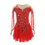 Zagitova Eiskunstlaufkleid For Frauen, Personalisierbares Eiskunstlauf-Wettkampfkleid For Mädchen, Handgefertigte Tanzsportbekleidung(4XL)