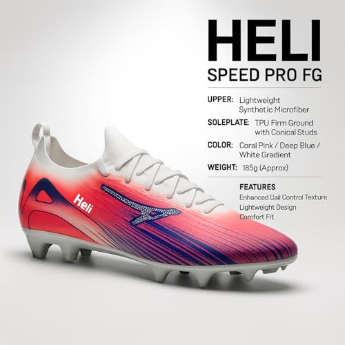 Image of Anza Heli Ultra Flexible & Light Weight Semi Ankle Football Boot for Men&Women, Multi-Purpose Durable Football Shoes Stud