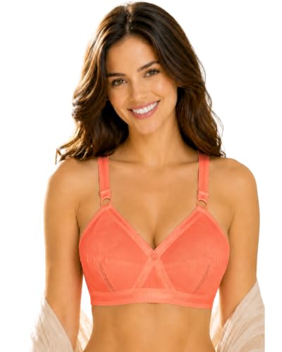 Image of SONA Perfecto Plus Size Full Coverage Cotton Bra for Woman | Non-Padded,Non-Wired 100% Cotton Feel Everyday Bra