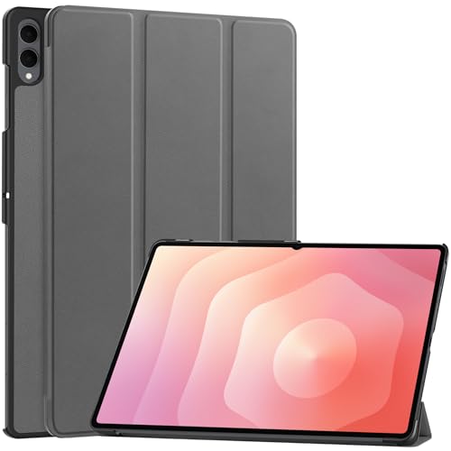 Coque Samsung Galaxy Tab S11 Ultra Fitudoos Gray, housse smart case de protection ultra slim