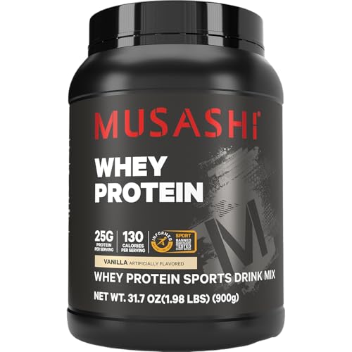 Musashi Whey Protein Vanilla 900g