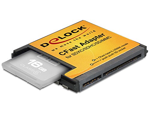 Amazon.co.jp|Delock CFast カード Type II ⇔ SDHC/SD/MMC/SDXC
