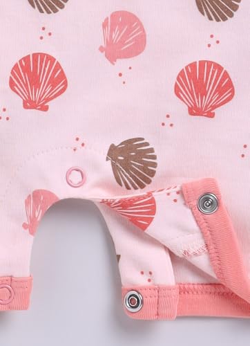 Image of BABYGO Baby Half Sleeve Rompers 100% Cotton for New Born Baby|Daily Suits for Baby Boys & Girls| 0-3M| 3-6M|6-9M|Onesies| Infant Clothes | Pack of 1