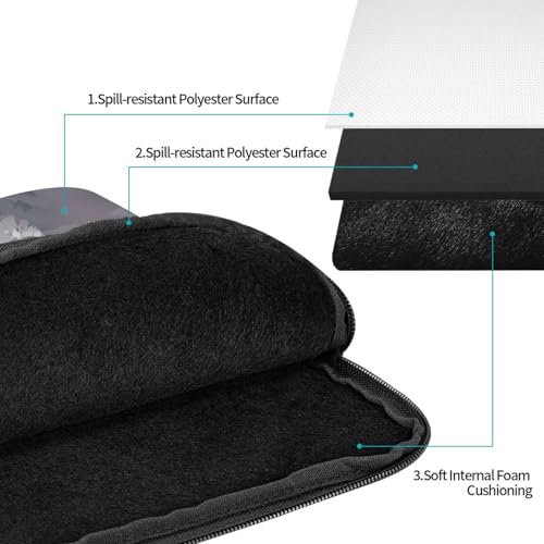 Funda para portátil de 15 pulgadas resistente a golpes miniatura 3
