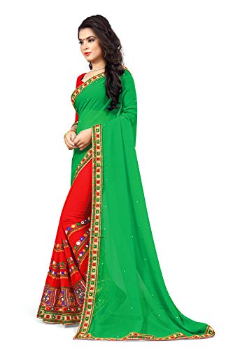 Image of SERONA FABRICS Ethnic Saree (or) Sari for Women, Ideal for Wedding, Party, Festive & Daily Wear