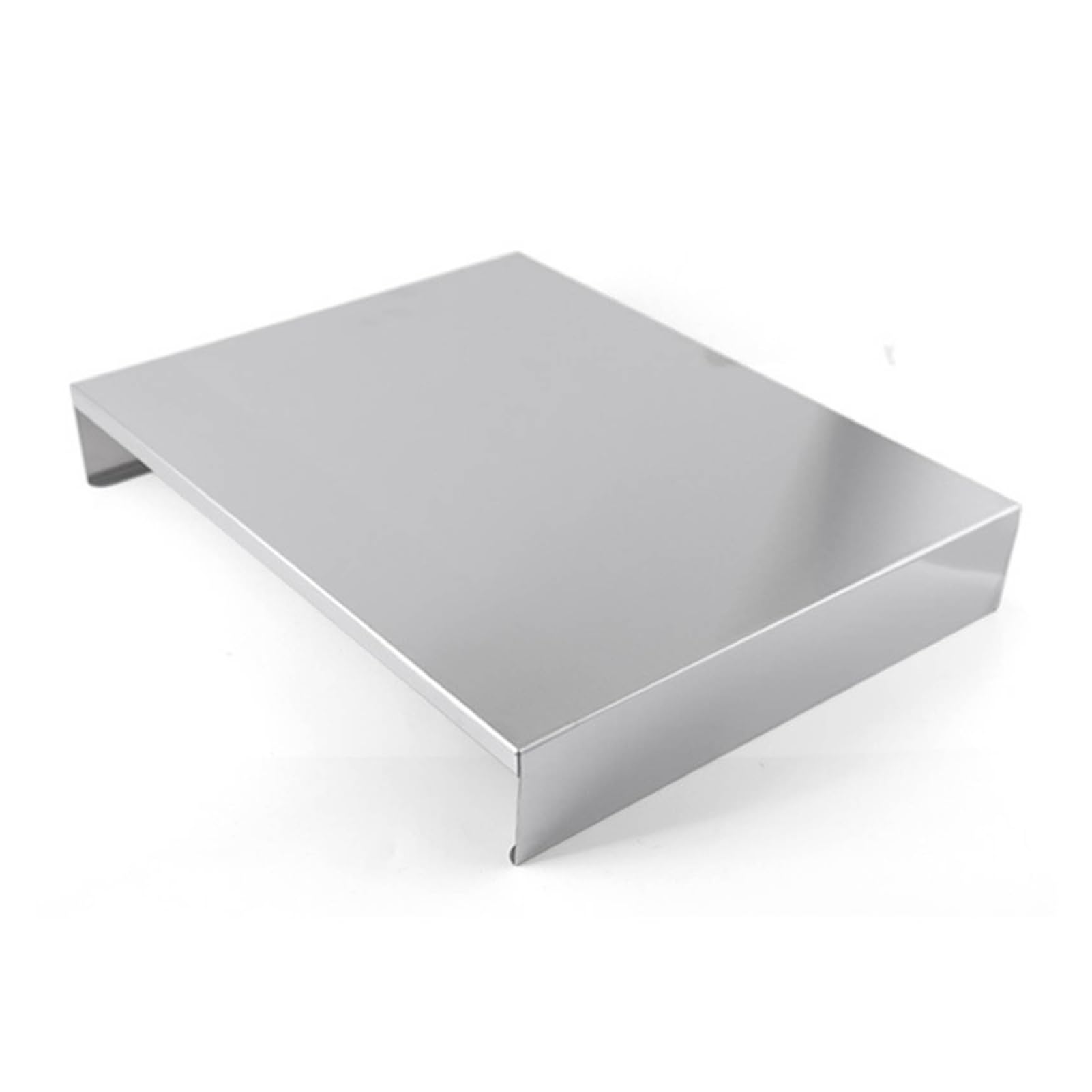 Couvercle de plan de travail en acier inoxydable résistant à la chaleur facile à installer pour four électrique (35 x 48 x 7 cm) durable et élégant accessoire de cuisine