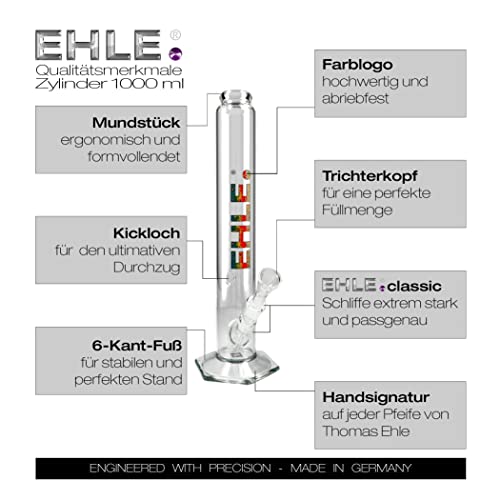 Ehle. Bong 1000ml - NS 18,8 (PSY) – Bild 3