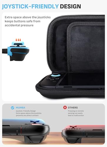 Image of mumba Carrying Case for Nintendo Switch 2 2025, [Mini Version] Travel Case with 10 Game Cartridge Slot Portable Bag Protective Carry Handbag Pouch Shell Accessories [Portable & Lightweight]