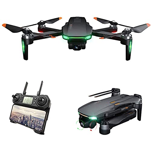 ZHCJH GPS-Drohnen mit Kamera 6K-Foto 50-facher Zoom Weitwinkel dreiachsiger mechanischer selbststabilisierender Kopf…