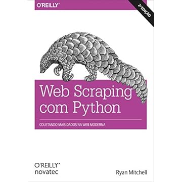 Capa do livro Web Scraping com Python: Coletando Mais Dados da web Moderna