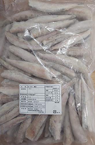 国産 生 にぎす 無頭 IQF 1kg×12P(P約50−60尾) 業務用 冷凍