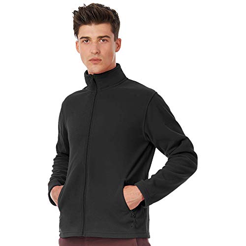 Chaqueta polar ID 501 B&C para hombre en color naranja calabaza talla XS 6