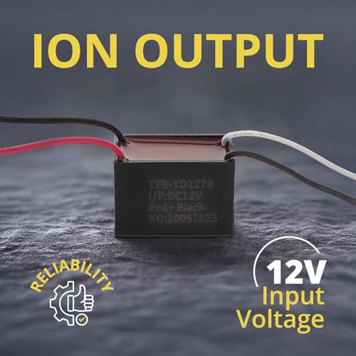 Image of Bipolar Ion Generator Module, DC 12V Positive and Negative Ionization Replacement Component for Compatible HVAC, VAV and Related Equipment