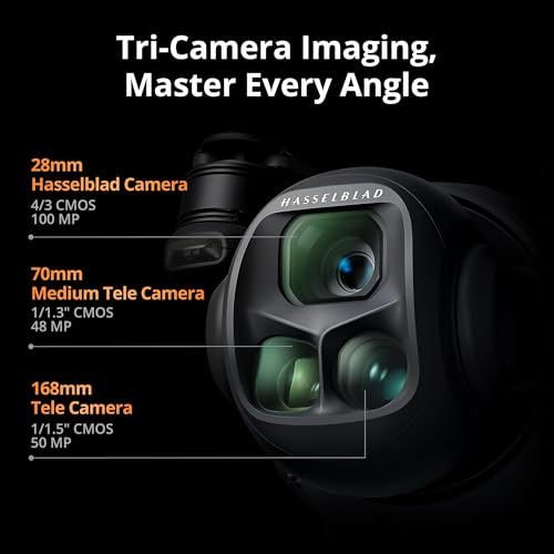 DJI Mavic 4 Pro with DJI RC 2, Flagship Tri-Camera Drone with 100MP 4/3 CMOS Hasselblad Camera, Drone for Professionals, 30km Video Transmission, 51-Min Max Flight Time - Image 3