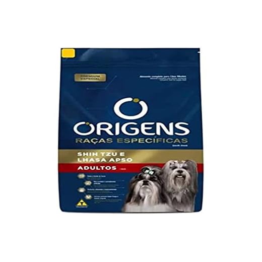Adimax Ração Origens Ad Raças Especifica Shitzu E Lhasa Apso 1Kg - Un