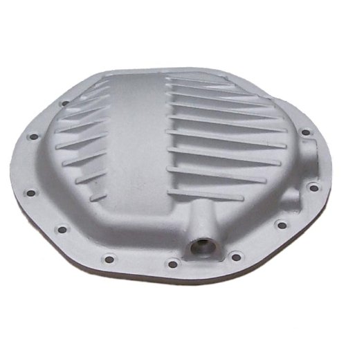 PML Extra Capacity Rear Differential Cover for GM 9 1/2" Ring Gear, 14 Bolt for Hummer H2 - Cast Aluminum Finish