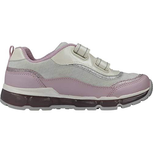 Geox Jr Android Girl, Scarpe da Ginnastica Basse