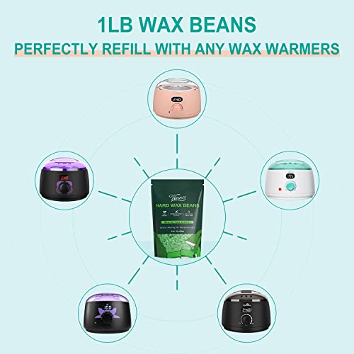 Vennco 1LB ALOE HARD WAX BEADS Hard Wax Beads, 1Lb Wax Beans For Coarse Hair Removal Sensitive Skin thumb #7
