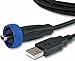 BULGIN PX0441/3M00 Lead, STD USB A to Mini USB B, 3M